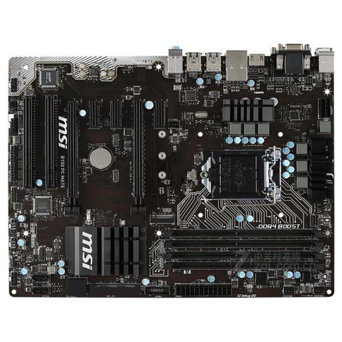 Carte mère MSI B150 PC MATE Intel B150 LGA 1151 4xDDR4 SDRAM 64 Go ATX - Msi