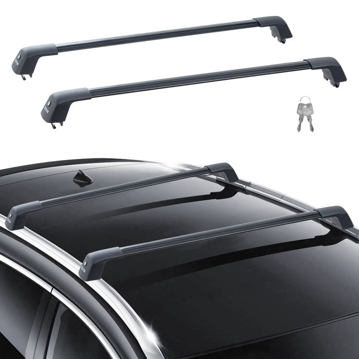 Barres de toit transversales ABE pour DR 4.0 2022-2024 Aluminium Gris 2x