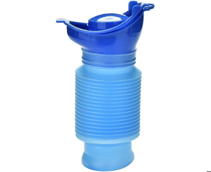 Urinoire Portable 750ml Unisexe - Silicone Rétractable Pour Voiture, Camping, Urgence