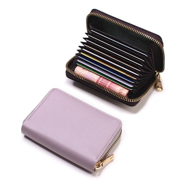 Porte-cartes Mince Pour Femme - BESTYASH | Portefeuille Compact - Permis, Cartes De Crédit