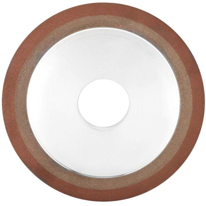 Meule Diamantée en Résine 125mm OD32mm IDMeule Diamant dAffûtage de Meule Abrasivepour MeulagePolissage de Acier DurPierre