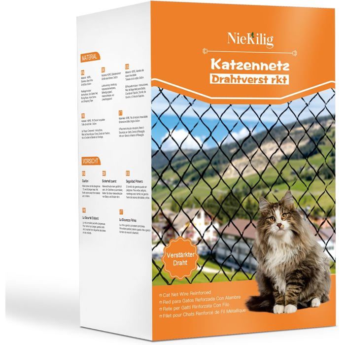 Meilleurs prix pour YSFMODE-Filet Chat Balcon RenforceProtection Fenetre ChatBarrière Chat Balcon Pour BalconsTerrassesFenêtresLucarnes Et Portes