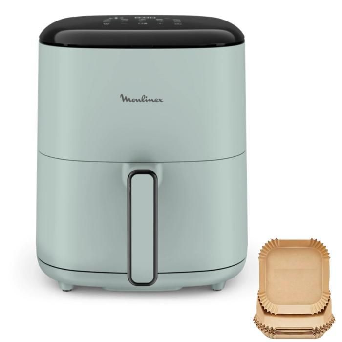Friteuse Moulinex Easy Fry POP EUCALYPTUS EZ2454F0 – 5L, 10 Programmes, Écran Tactile - vue 10