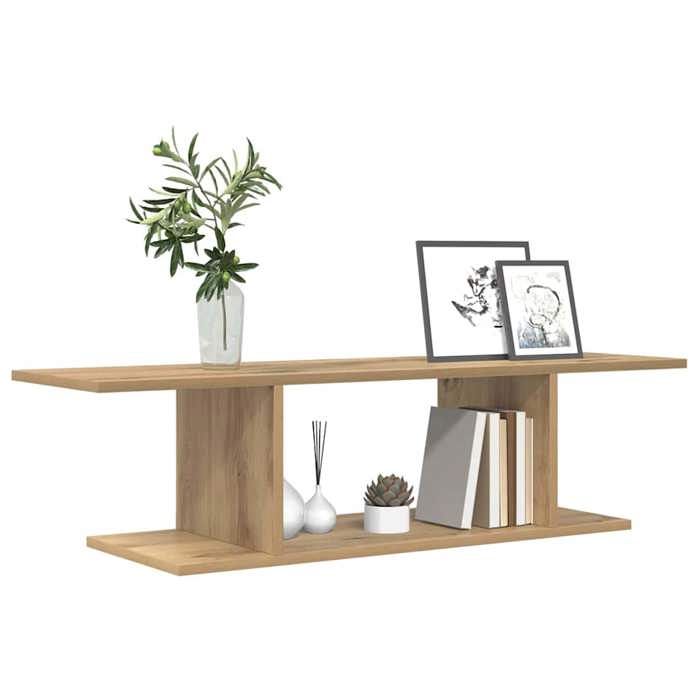 Meuble Télévision Beige - Ensemble meuble TV Marron 103x30x265cm - Bois dingénierie 453 187756911