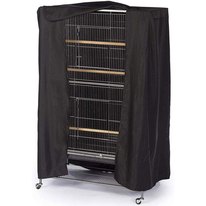 Housse de cage à perroquet - DEMA - Tissu Oxford 210D - Dimensions 104x69x122 cm - Imperméable - Anti-poussière