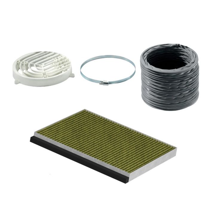 Kit de recyclage clean air pour hotte DWZ1IB1J6 BOSCH - vue 2