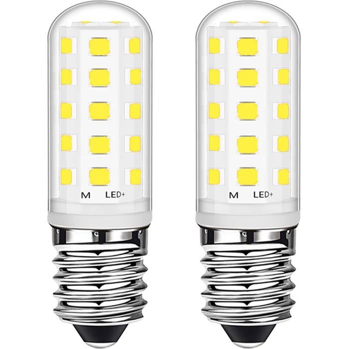 Ampoule LED E14 3W Blanc froid 6000K équivalent halogène 28W/33W économie dénergie culot à vis Edison E14 pour congélateur et