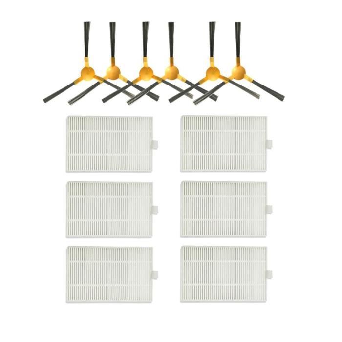 Besttoolifes Kit De Filtre Et Brosse De Rechange Pour Aspirateur Robot