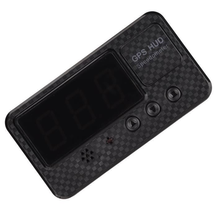 Compteur De Vitesse Numérique GPS Pour Voiture - 3x2 Pouces, Affichage HUD, USB Plug & Play | Portable, Km/h
