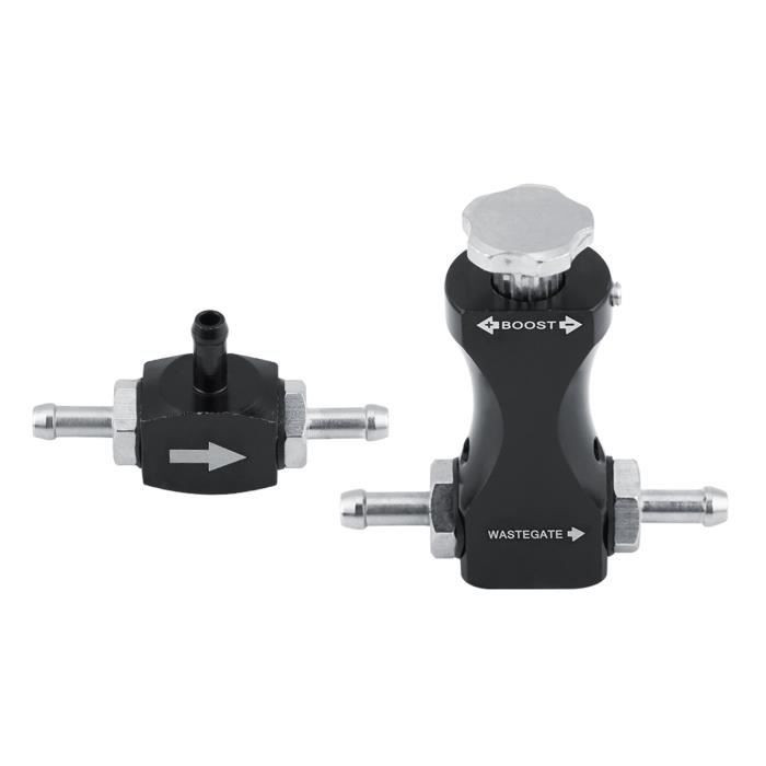Kit Contrôleur De Boost Manuel Pour Turbo - Vanne De Purge Réglable En Aluminium, Améliore Les Performances Moteur