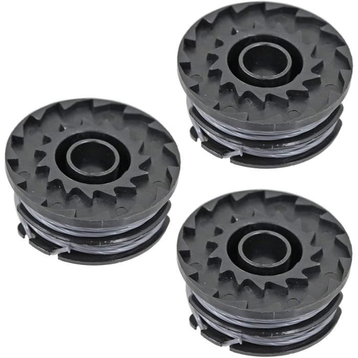 Bobine Et Ligne De Rechange Pour Débroussailleuse Parkside 20-Li, PRT 300, 550, 50 - Diamètre 1,6 Mm - Kit Avec Housse