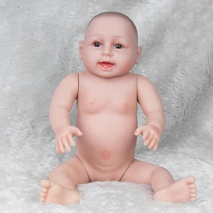 Poupée de Bébé Corps Nu Poupée Reborn en Vinyle Souple Réaliste - Cdiscount  Jeux - Jouets