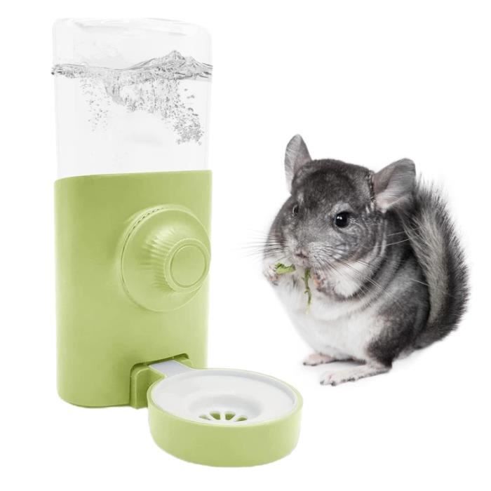 Distributeur deau - Fontaine automatique - 600ml - Silencieux - Pour lapins et petits animaux