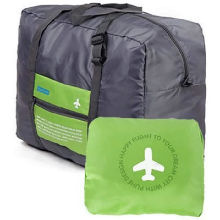 Sac De Voyage Pliable Vanfn – Sport, Gym, Week-end, Nylon Imperméable, Bleu