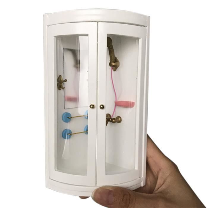 01 12 Dollhouse Miniature Meubles Simulation Blanc Salle De Bain Salle De Douche Bricolage Etabli Outil Huaodnm866 Achat Vente Bricolage Etabli Cdiscount