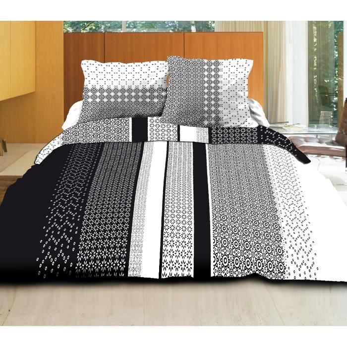 Parure De Lit 3 Pièces 240x260 Cm Motif Chat Maine Coon Gris - Microfibre, 2 Taies 65x65 Cm, Lavable 30°C