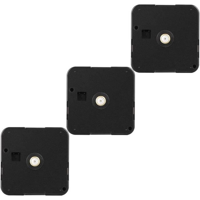 Gatuida 2ensembles Mécanisme De Horloge Quartz Silencieux Avec Aiguilles De Kit De Remplacement Pour Pendules Murales Précision Et Polyvalence Pour Décoration Intérieure
