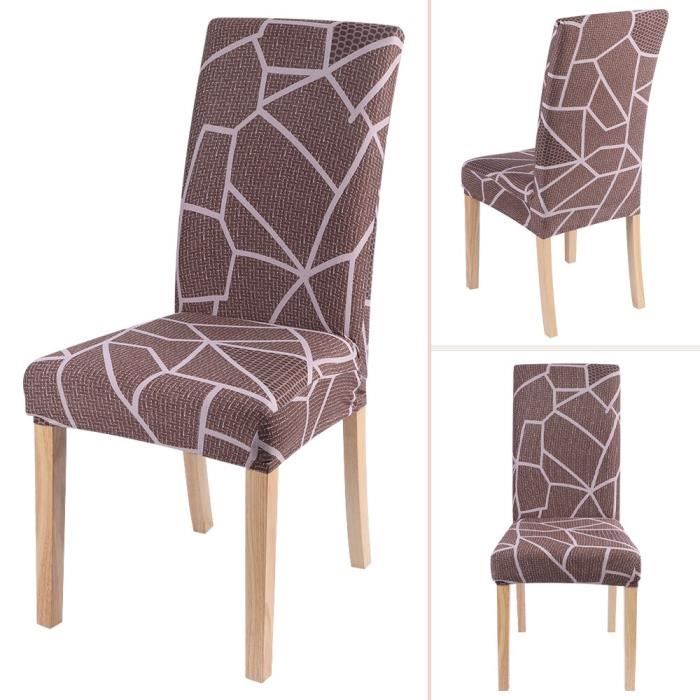 Housses De Chaise Extensibles Spandex Avec Accoudoirs - Lot De 2, Sable Élégant - Protection Et Style Pour Cuisine, Salle à Manger Ou Bureau