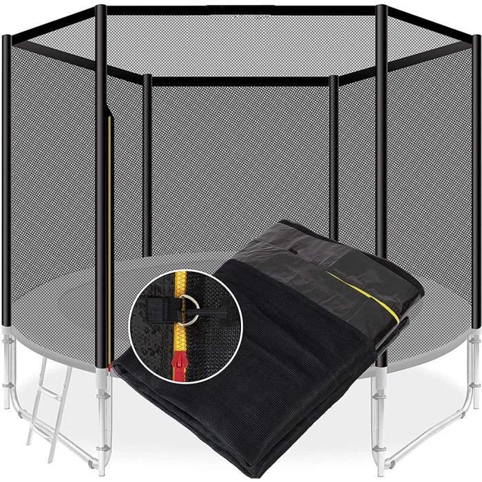 Filet de sécurité filet protection taupes Filet pour trampoline ersatznetz 427 cm 