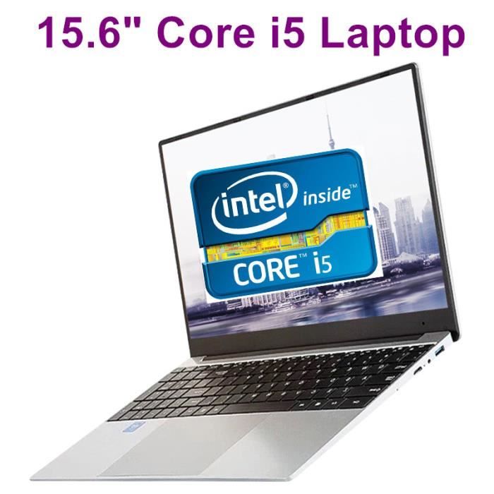 F158 Ordinateur portable Intel Core i5 Ultrabook 8 Go + 256 Go 1920 * 1080  HD écran Win10 PC gaming portable - Cdiscount Informatique