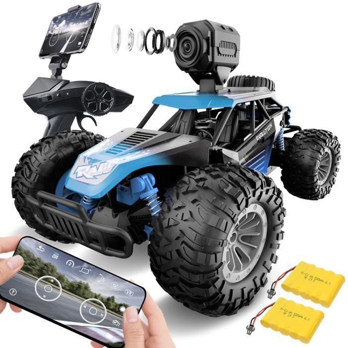 Voiture Télécommandée Avec Caméra Wifi Pour Enfant, Jouet En Alliage, Buggy  D'escalade À Forte Puissance, Vidéo De Selfie, Cadeaux - Rc Voitures -  AliExpress