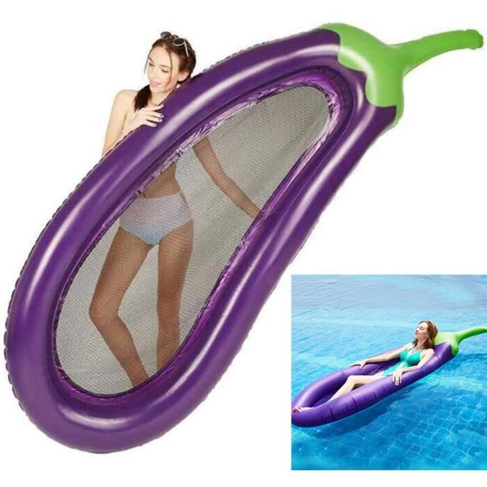 Flotteur Piscine Gonflable Drôle 'Bacon Et Œufs' - Jouet Pour L'eau, âge 8 Ans Et Plus, Couleur Multicolore