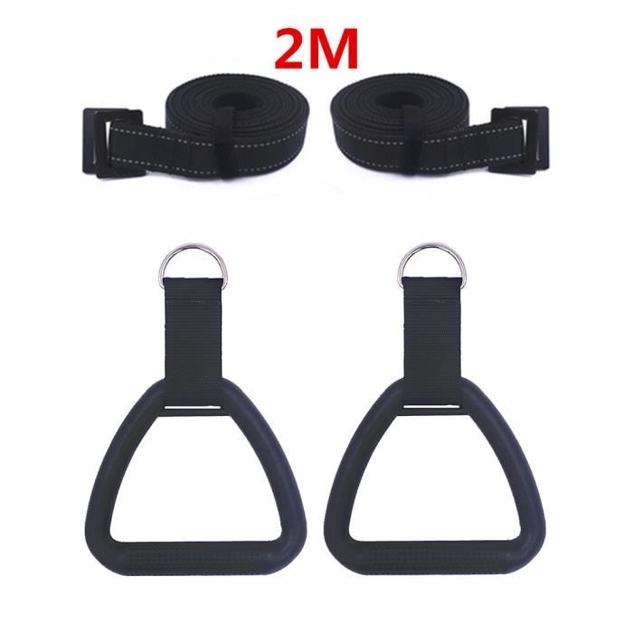 NOLITOY Paire De Poignées De Fitness Pour Anneaux De Gymnastique – Oxford Antidérapant, Boucles Incluses – Pour Tractions Et Pompes