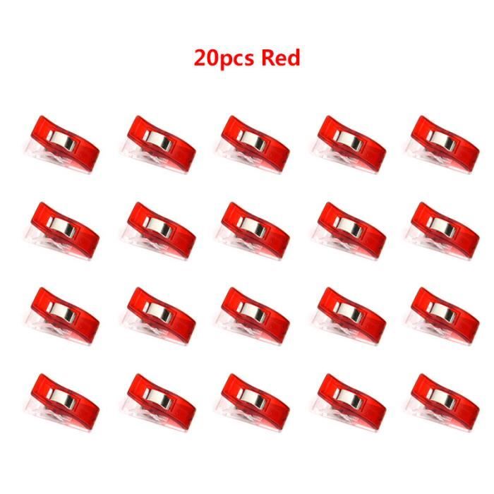Lot De 108 Clips Pinces Plastique 2.7cm X 1cm - Couture, Quilting, Artisanat GWHOLE