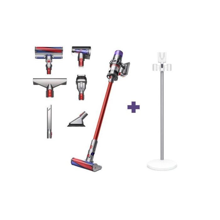 DYSON V11 Fluffy + Station daccueil - Aspirateur Balai sans fil - 185 AW daspiration - Autonomie jusquà 60 min