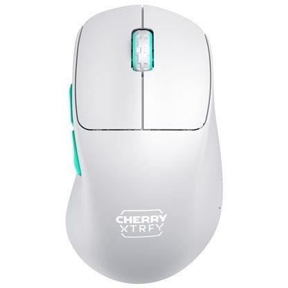 Souris gaming sans fil - CHERRY - Xtrfy M64 - Blanc - Garantie 2 ans - Technologie sans fil