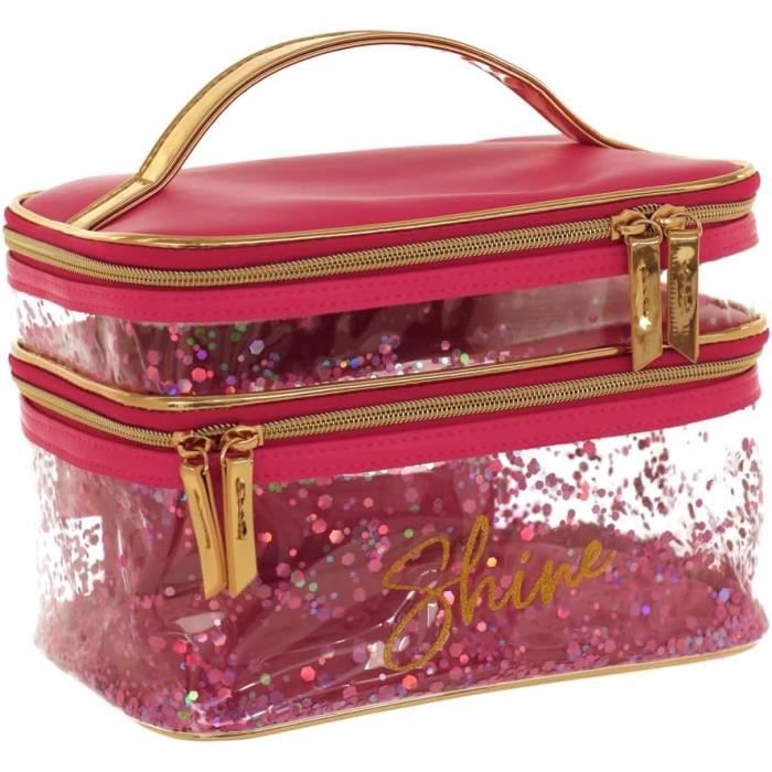 Vanity Beauty Rose - Trousse Maquillage Élégante Femme
