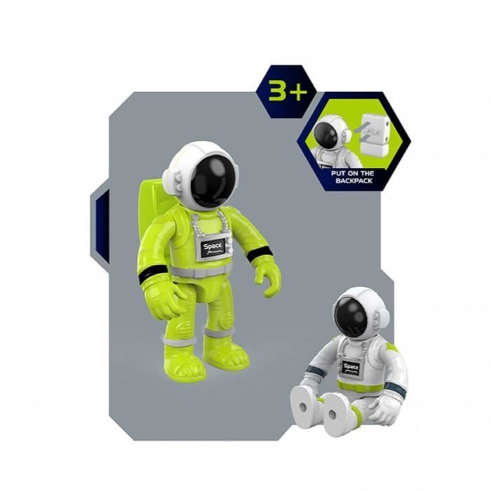Jouet Navette Spatiale En Bois KidKraft Avec Astronautes Et Aliens - Fusée 4 Étages Pour Enfants Dès 3 Ans
