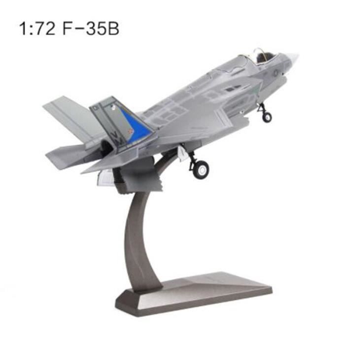 Modèle Avion De Chasse J-20 1/100 En Métal - Objet De Collection Décoratif Avec Support, Décoration Bureau Ou Salon