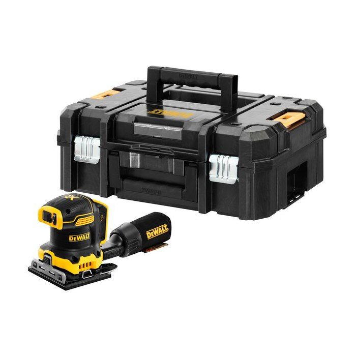 DeWALT DCW200NT Ponceuse roto orbitale sans fil 14 de feuille 18V Brushless sans batterie avec coffret