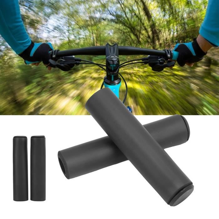 1 Paire De Poignées Guidon Mousse Souple – Confort Universel Pour BMX, VTT, Vélo Plient Et Scooter Électrique