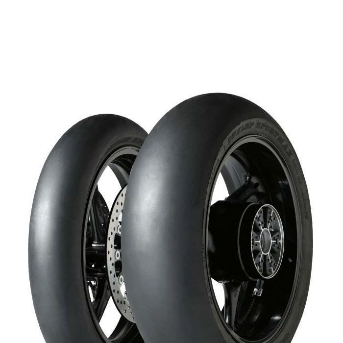 DUNLOP 120/70 R 17 SX GP RACER SLICK D212 M - Pneu Moto compétition Été