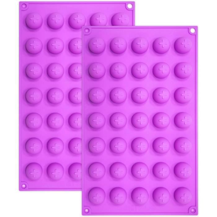 Moule Boule En Silicone, 15 Cavités - Chocolat, Bonbons, Glace