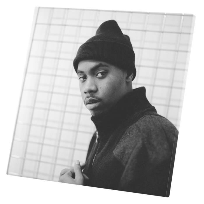 Tbleau Rapper Tableau Décoratif NAS Rapper Rap Hip Hop Artist Photo Vintage (30 cm x ...