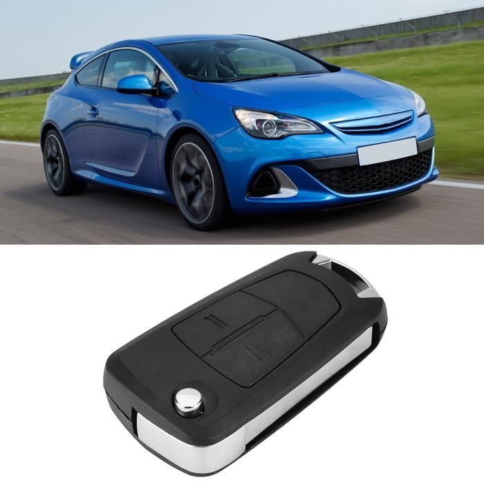 Coque De Clé De Remplacement Pour Opel Vauxhall - 2 Boutons - Compatible Astra, Corsa, Zafira, Insignia, Etc.