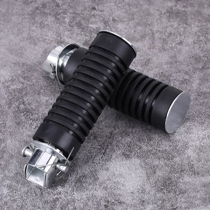 Dilwe Repose-pieds Pliants Pour Moto CNC Universel Moto Course Vélo