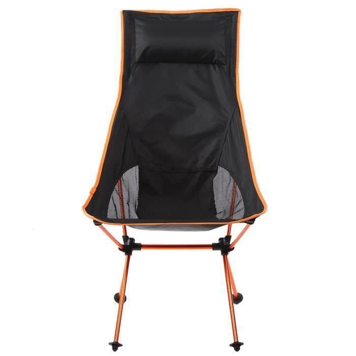 Chaise Pliante Pivotante Mihauuke - Pour Extérieur, Randonnée, Pêche - Tissu Oxford, Aluminium - 36x33 Cm Pliée