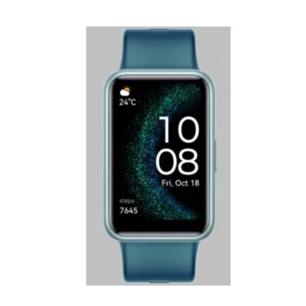 TÉLÉPHONIE Smartwatch Smartwatch Huawei Fit Se Silicone Vert Forêt Caractéristiques Taille de lécran 164 Écran tactile Ouais