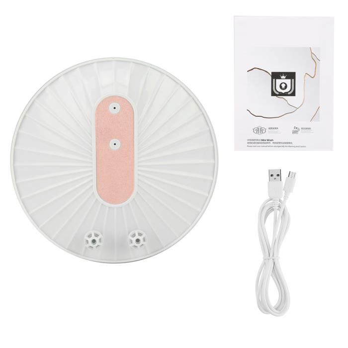 Mini Lave-Vaisselle Ultrasons USB Portable - Nettoyeur Vaisselle Multifonction Vert