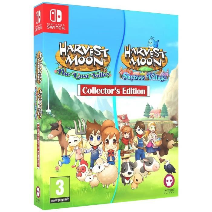 Harvest Moon The Lost Valley + Skytree Village Edition Collector Jeu Nintendo Switch