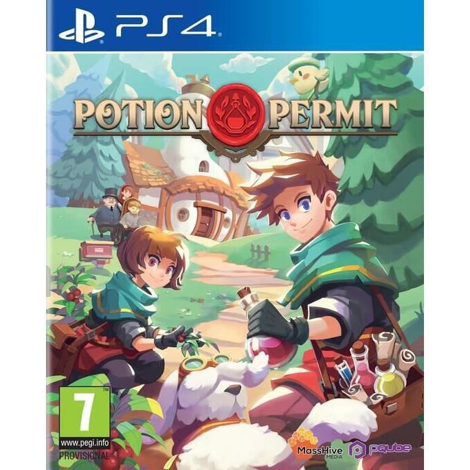Jeu de rôle - Potion Permit - PS4 - Simulation de vie en pixel-art - 1 joueur - Octobre 2021