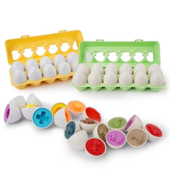 Jeu Montessori Loisir Créatif avec 46 Boutton Colorés Cadeau Jouets dactivité Idéal pour Les Enfant Ulikey Jeux de mosaïque 