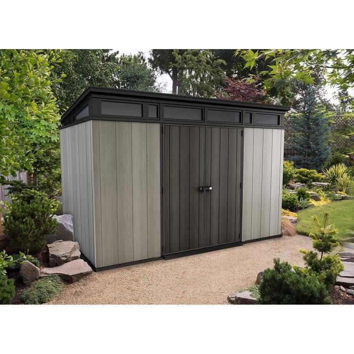 Keter Abri de jardin Artisan 117 Gris brunâtre