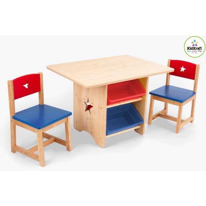 KidKraft - Ensemble table et chaises Étoile