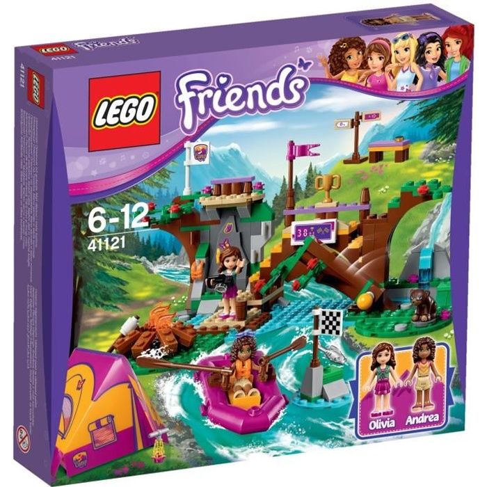 LEGO® Friends 41121 Rafting à la Base DAventure Reconditionné - Lego reconditionné disponible sur Cdiscount Seconde Vie