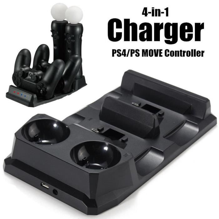 Station De Charge Pour Manette De Jeu Ps3, Chargeur Avec Câble Usb